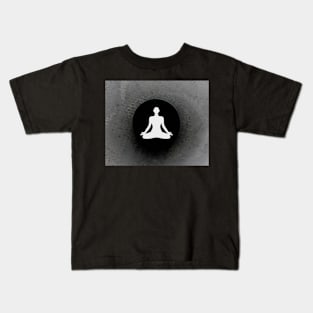 Serene Amidst the Chaos Kids T-Shirt